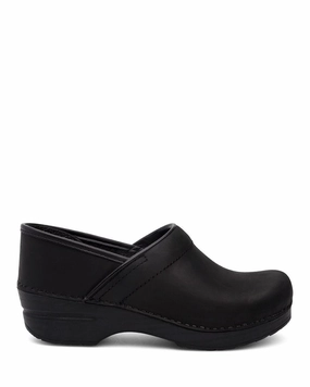 Stay Cool All Day Fit Dansko Women's Narrow Professional - Black Oiled