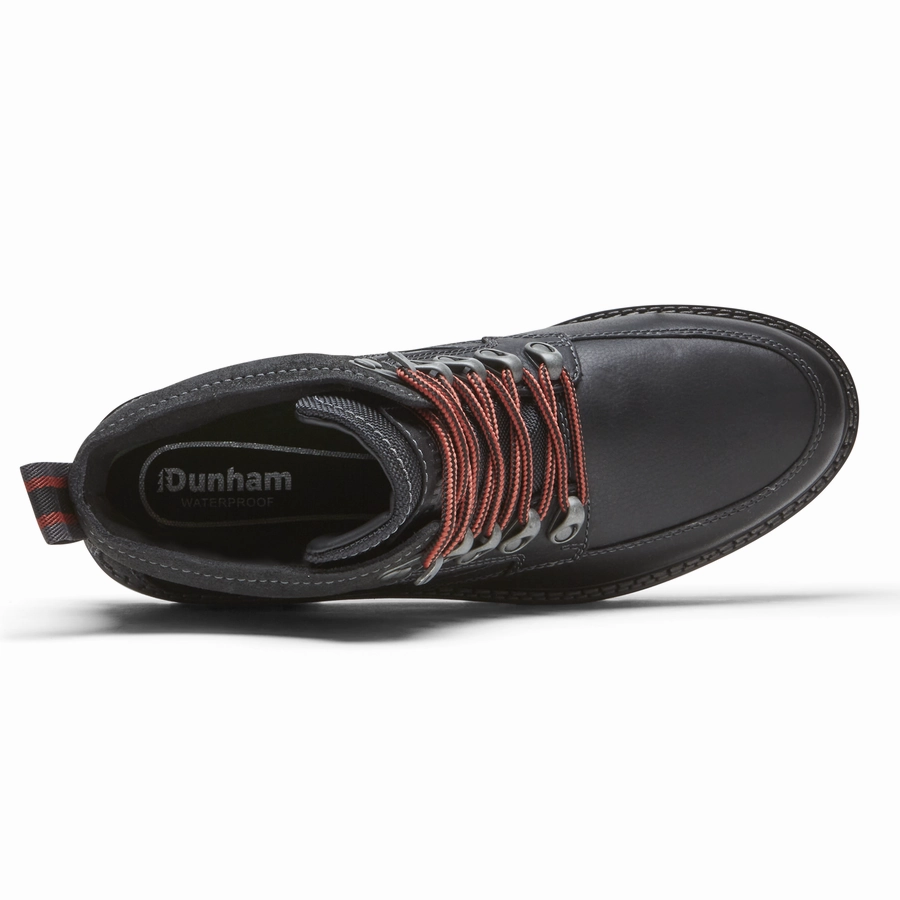 Rockport Men's Strickland Chukka Waterproof Boot - Black Indoor Multi-Purpose