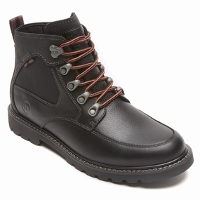 Suede Surface Neutral palette Rockport Men's Strickland Chukka Waterproof Boot - Black
