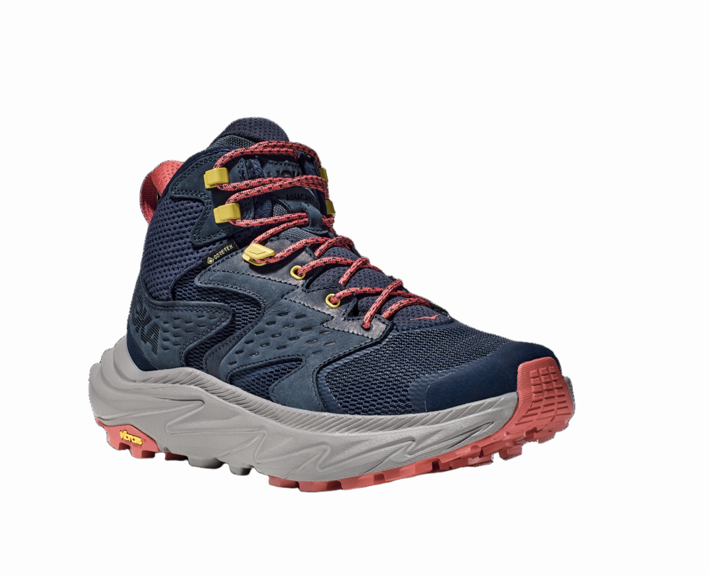 HOKA Men's Anacapa 2 Mid GORE-TEX Waterproof - Outer Space/Grey Water resistant upper