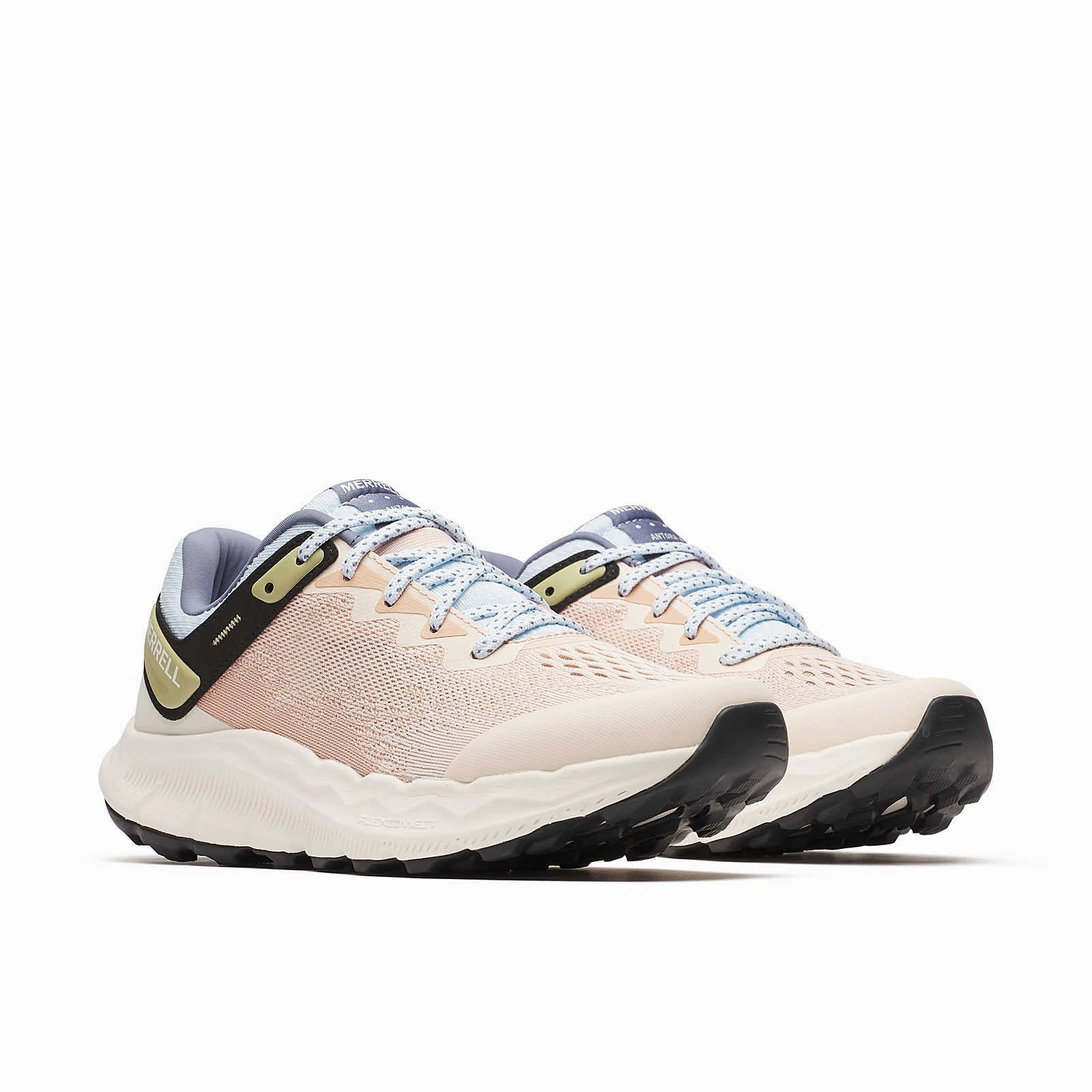 Comfortable Fashion Merrell Women's Antora 4 Low Trail Sneaker - Pink Salt/Ice Blue