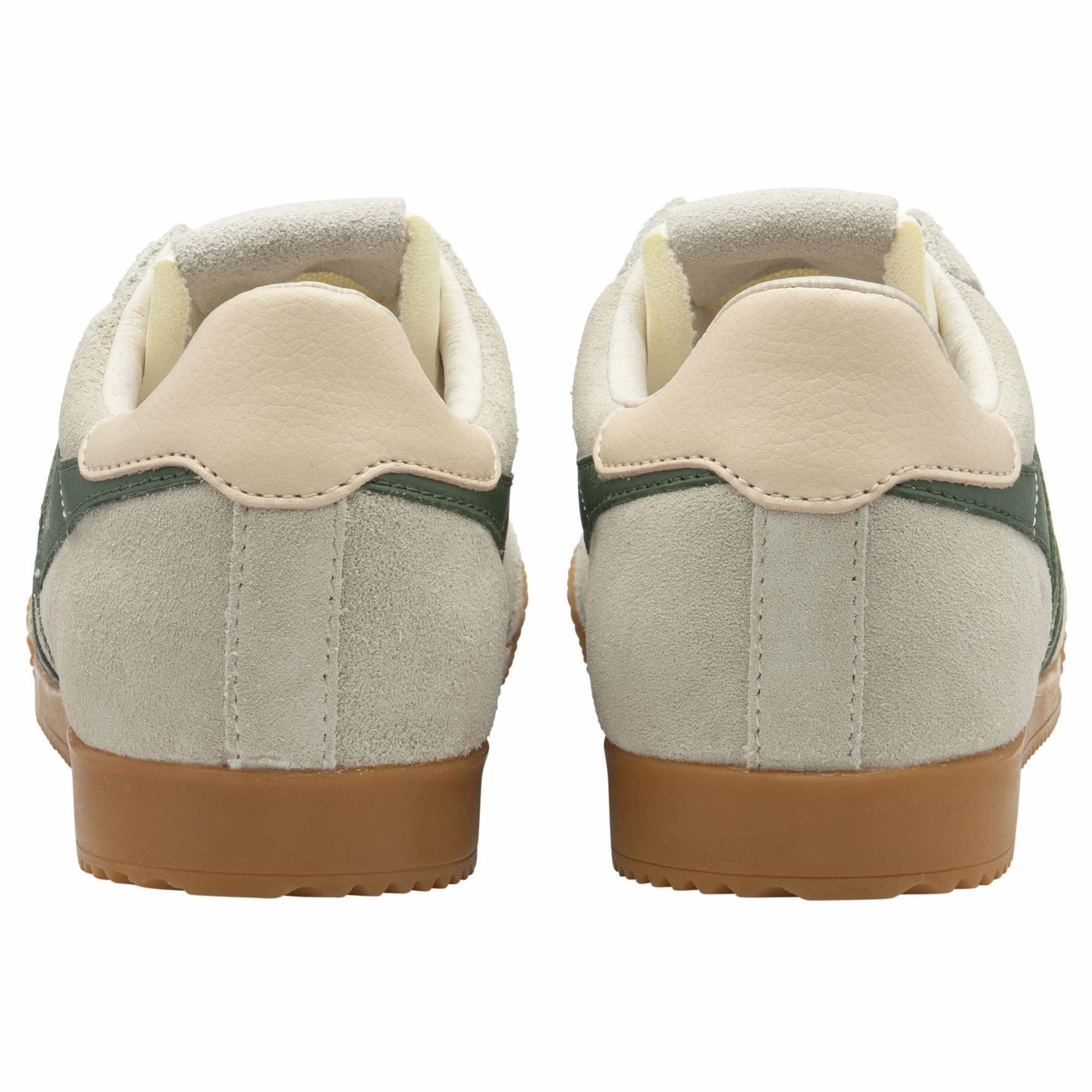 Gola Women's Elan Classic Sneakers - Wheat/Evergreen/Pearl Pink Market Day ArchSupport