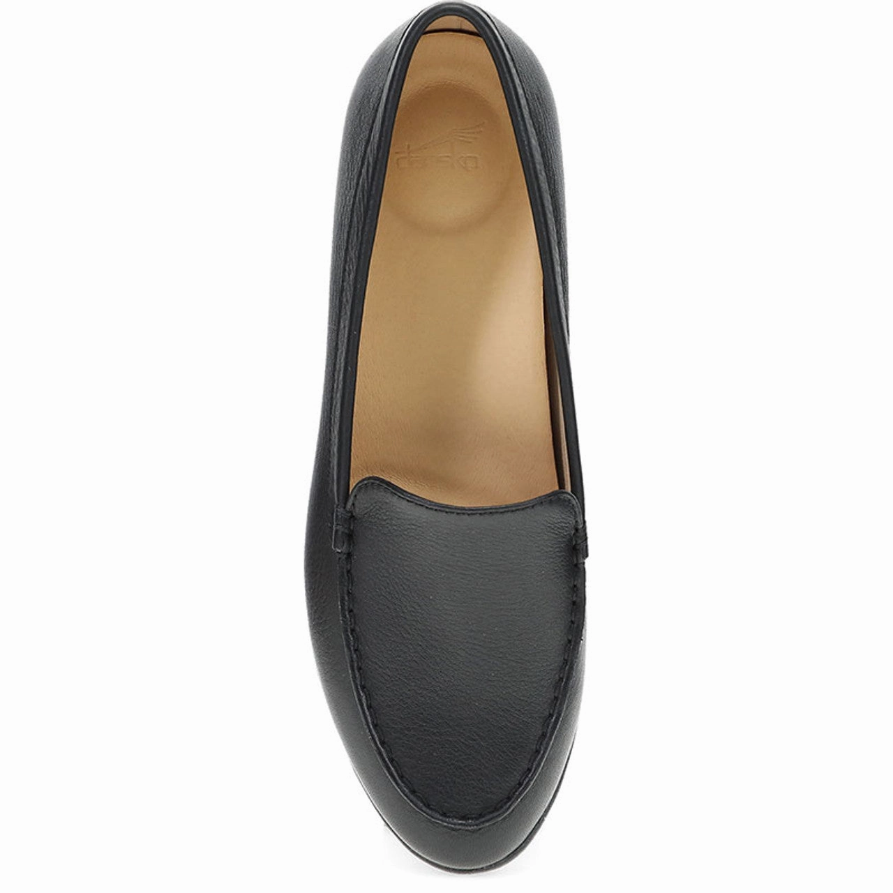 Dansko Women's Lorri Loafer Flat - Black Comfort Linings
