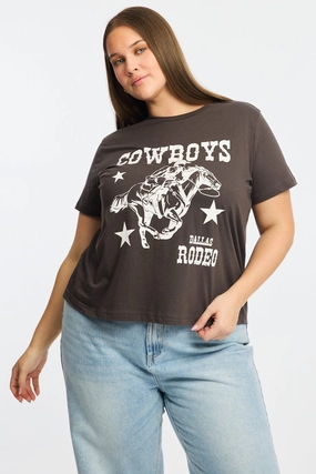 Cozy Layers Breathable Performance Grey Graphic T-shirt Short Sleeve Crew Neck