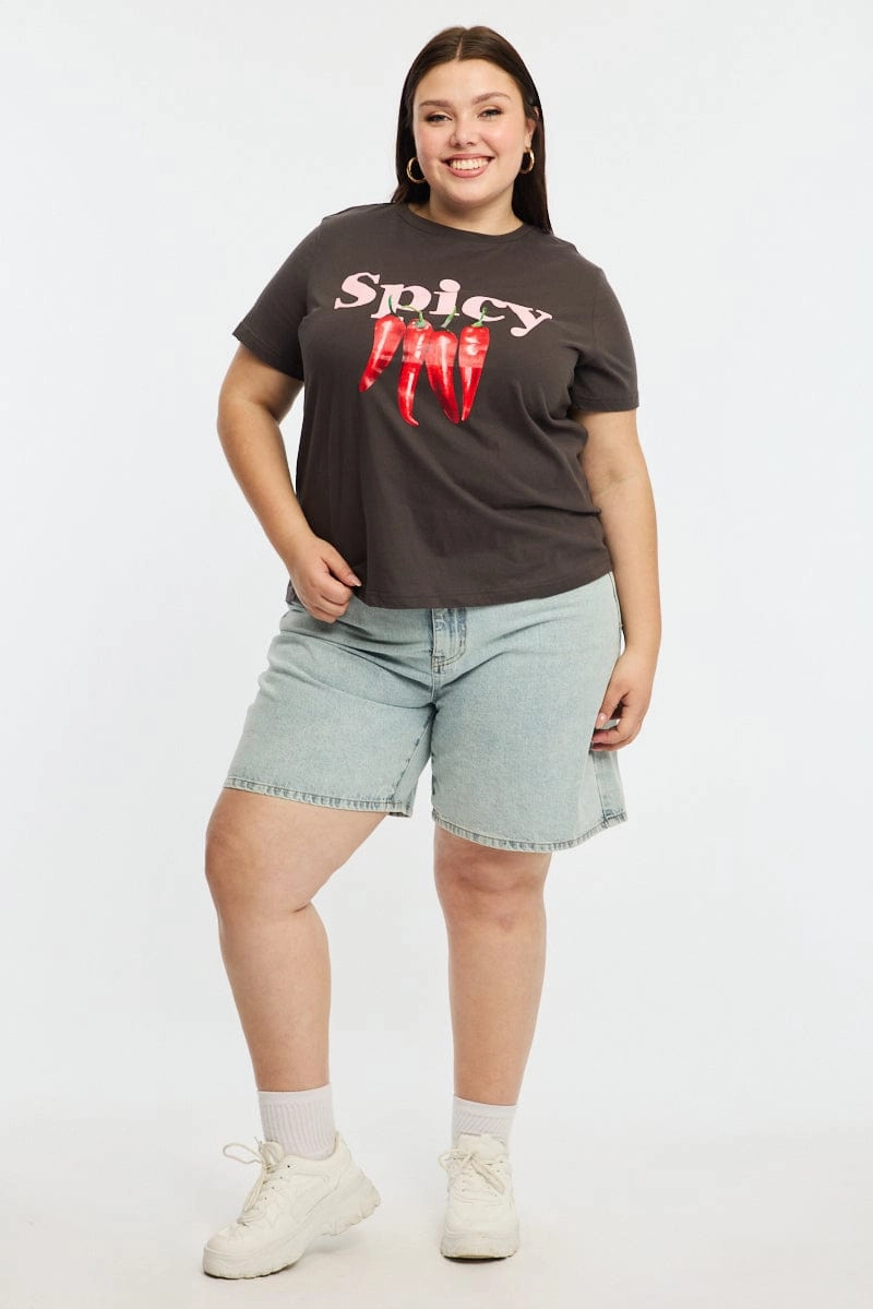 Thermal Regulation Layer Grey Spicy T-shirt