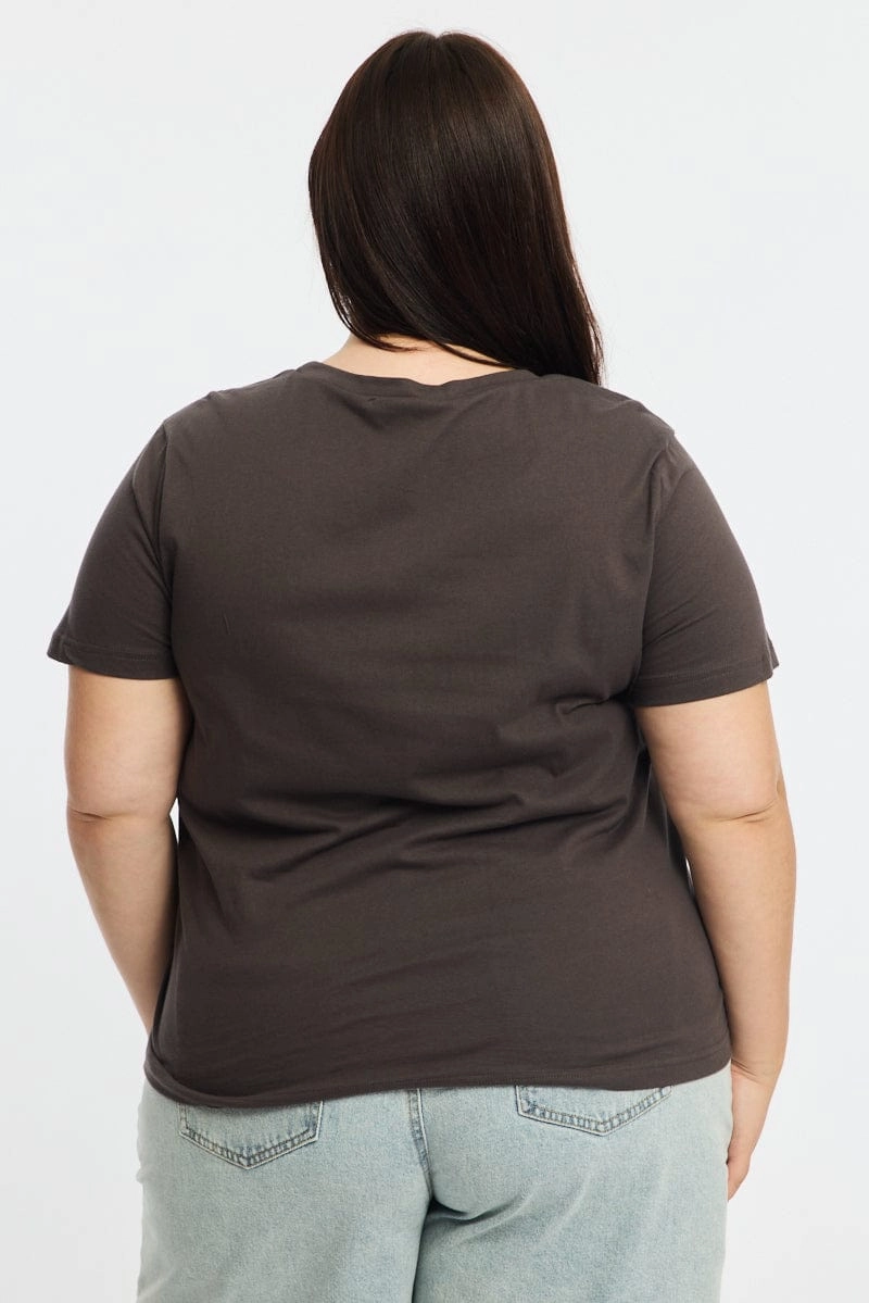 Sporty Design Weekend Comfort Grey Spicy T-shirt