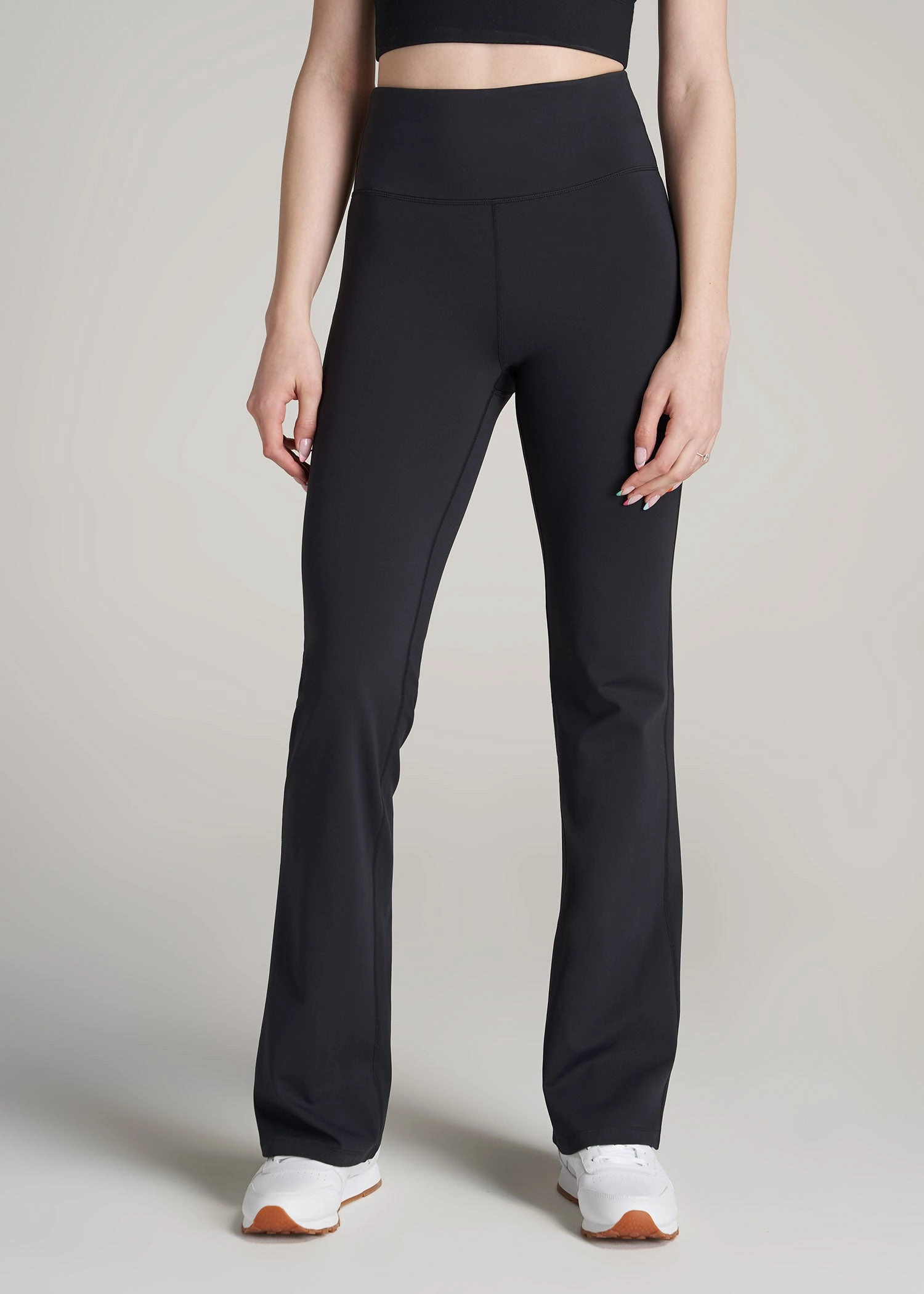 Balance Tall Women's Flare Yoga Pants in Black Ultimate Wear