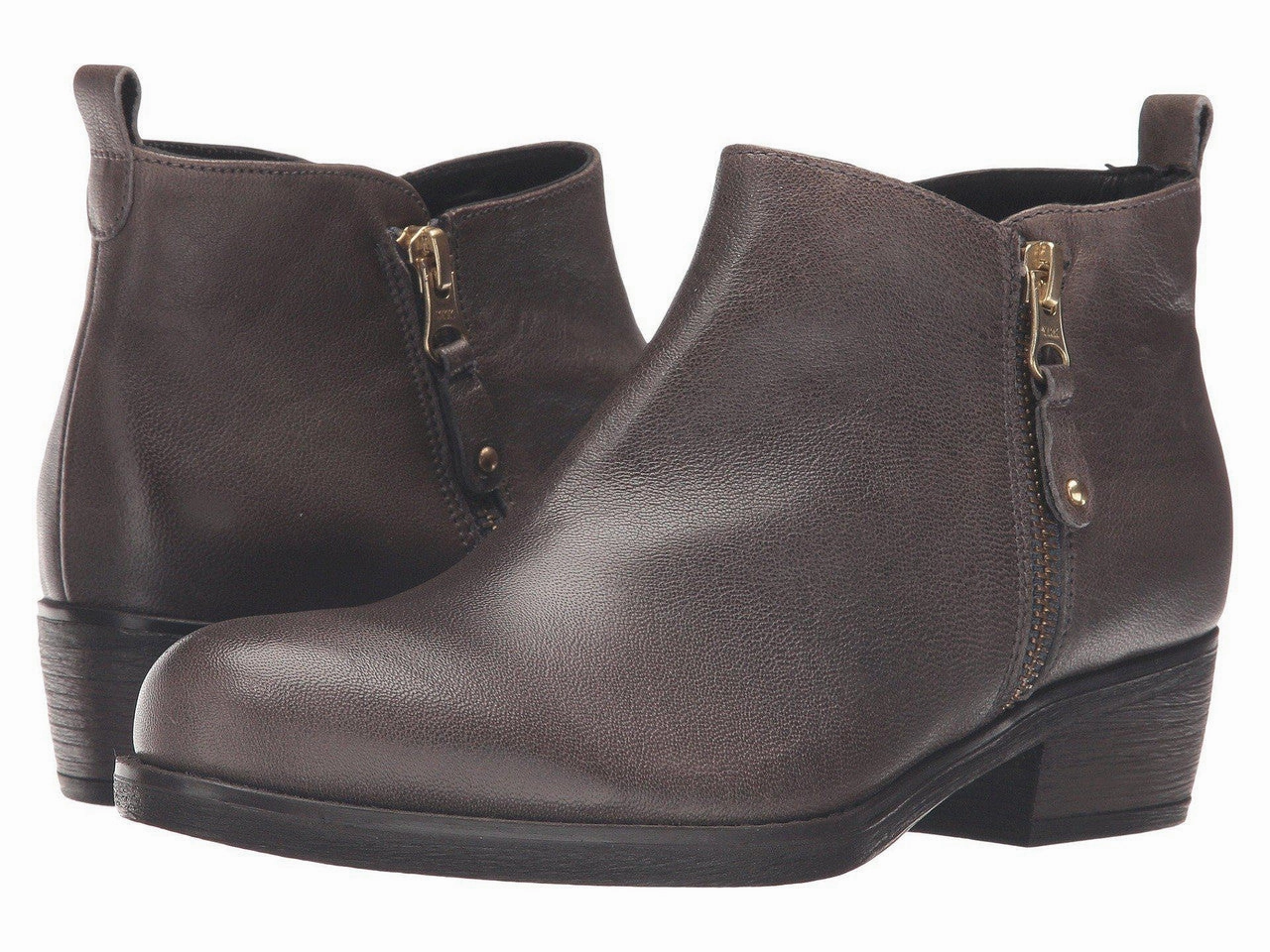 Eric Michael Women's London Boot - Grey Low Profile Windy Weather Slip Resistant Mountain Climber