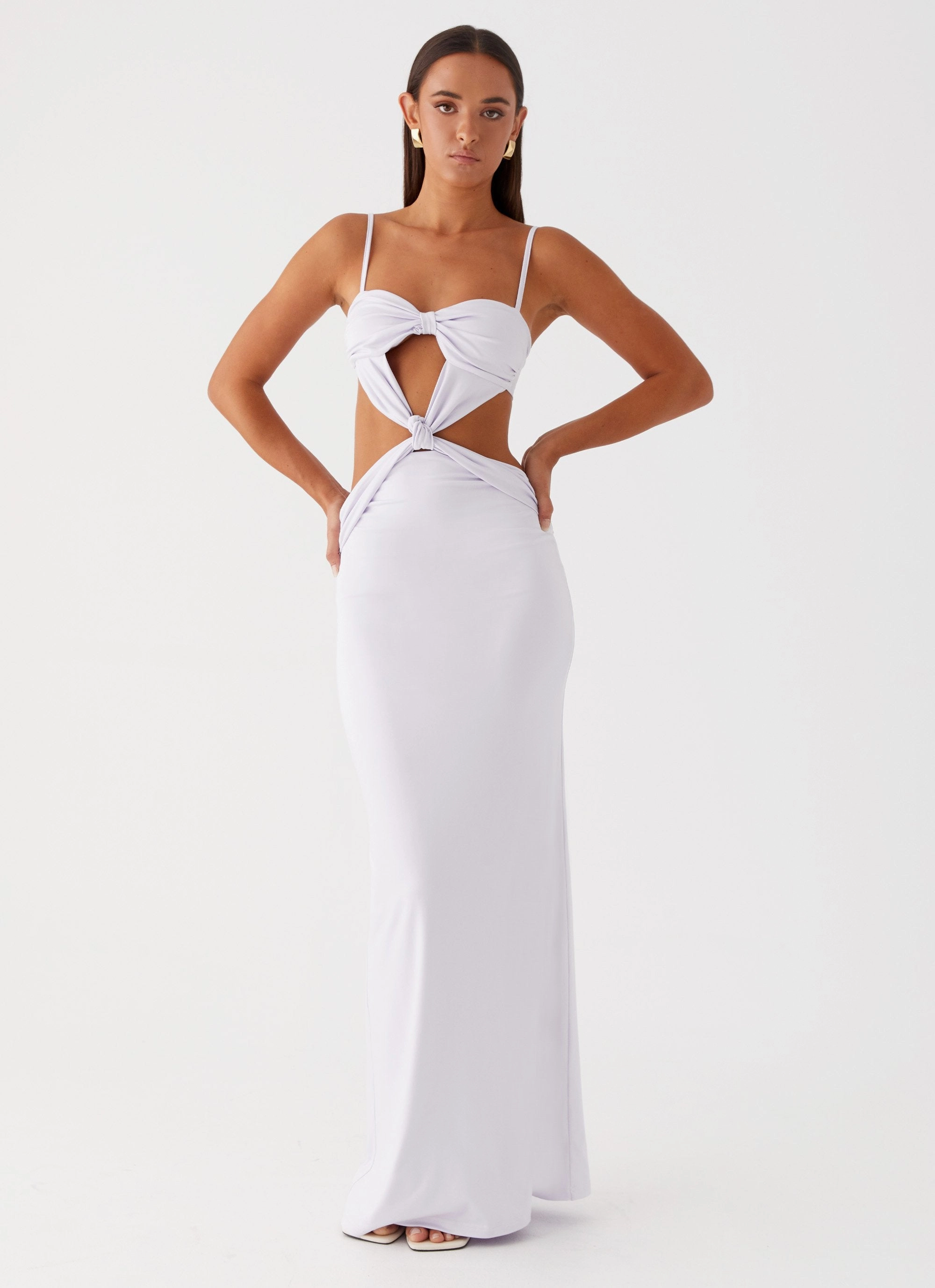 Heart And Soul Maxi Dress - Lavender Eye Catching