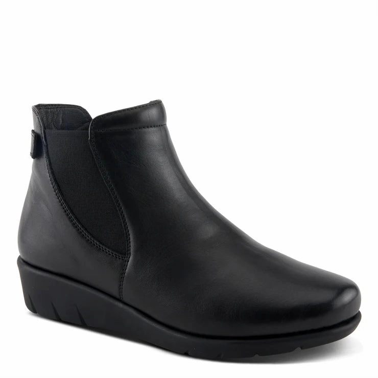 Trail Comfort Mud Resistant All Day Wear Spring Step Women's Apso Boot - Black
