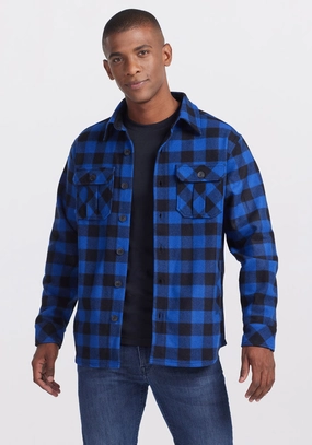 Burlington Jacket ? Final Sale Deals! - Bright Blue Black HighNeckDesign