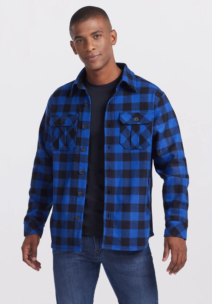 Burlington Jacket ? Final Sale Deals! - Bright Blue Black DoubleStitchSeams Thermal Reflective Lining