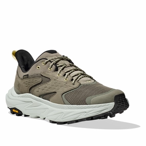 Travel Ease Cruise Ready Hoka Men's Anacapa 2 Low GORE-TEX Waterproof - Olive Haze/Mercury