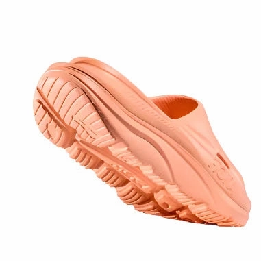 HOKA Ora Recovery Slide 3 - Papaya/Papaya Comfortable beach sandals