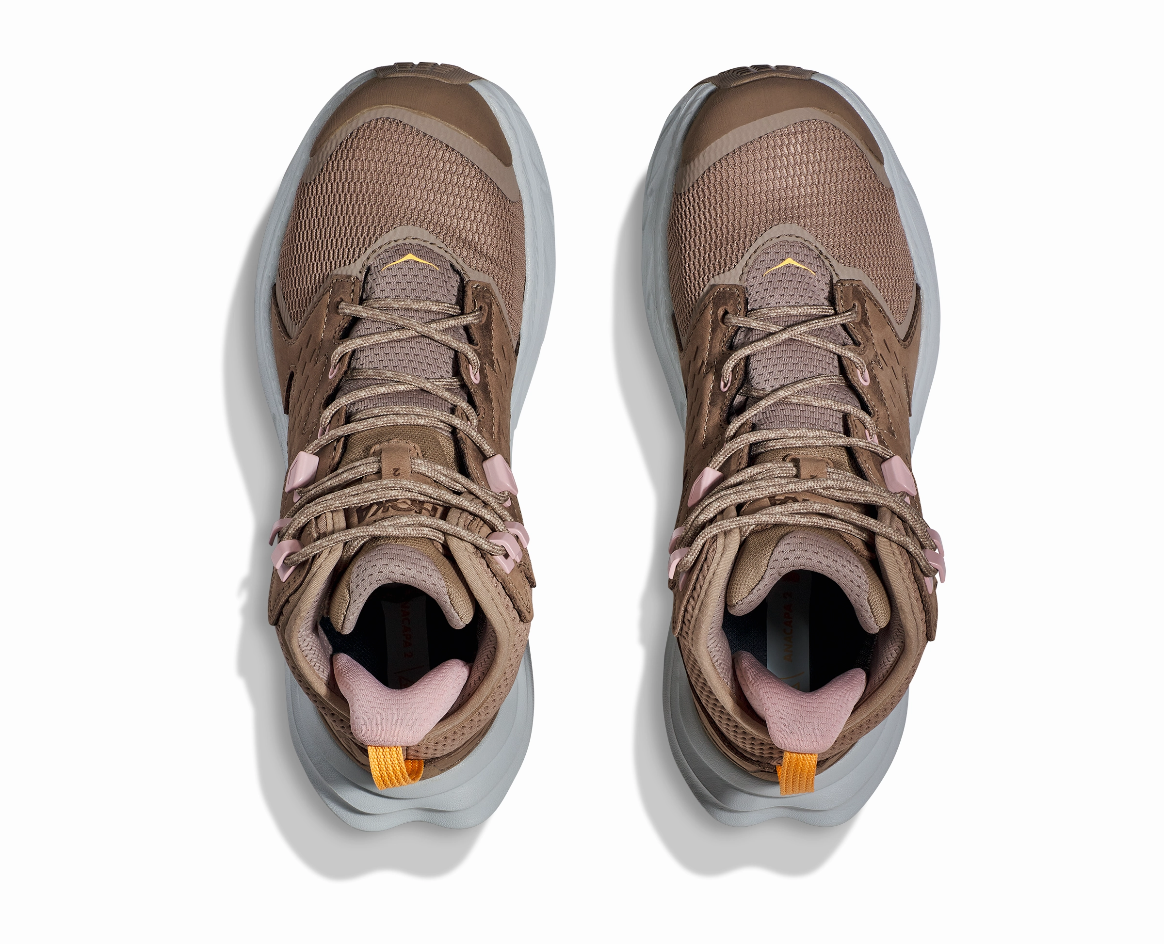Hoka Women's Anacapa 2 Mid GORE-TEX Waterproof - Dune/Ice Flow French Ease