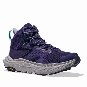 Hoka Women's Anacapa 2 Mid GORE-TEX Waterproof - Night Sky/Opal Compact Build Busy Life