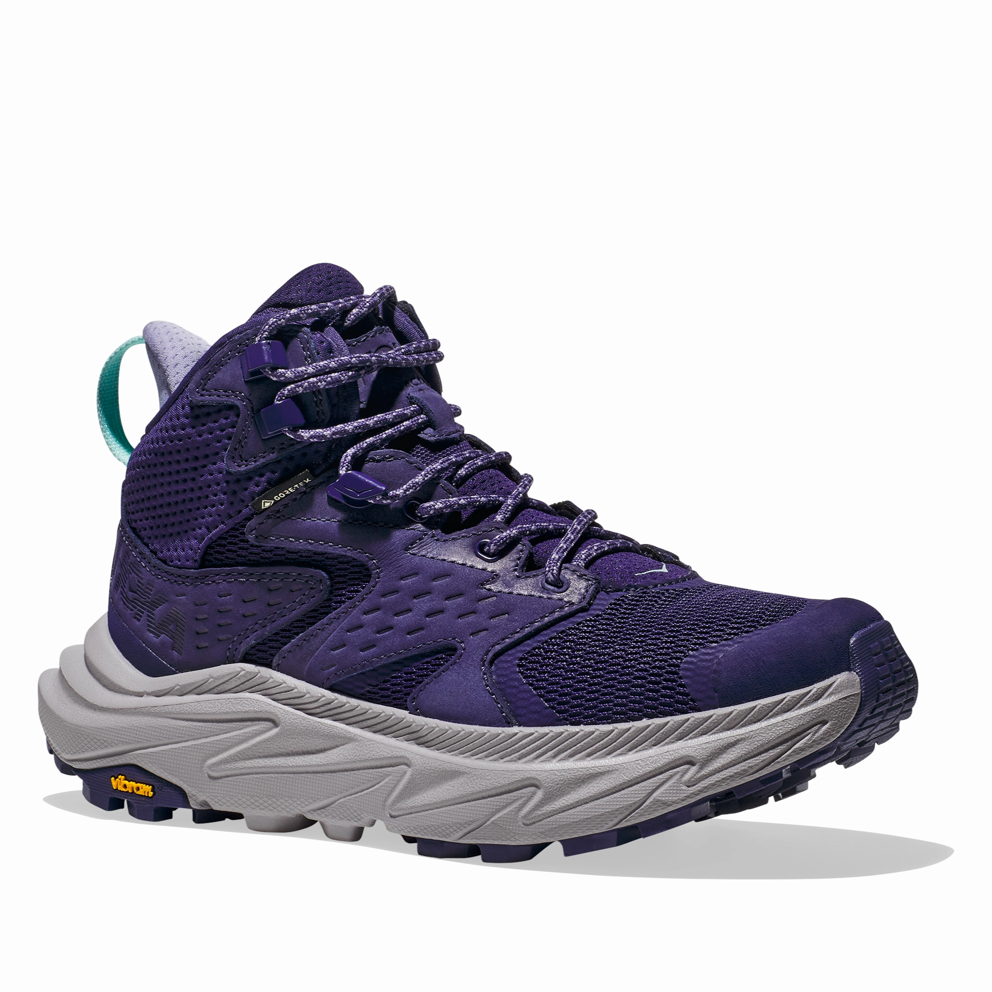 Hoka Women's Anacapa 2 Mid GORE-TEX Waterproof - Night Sky/Opal Compact Build Busy Life
