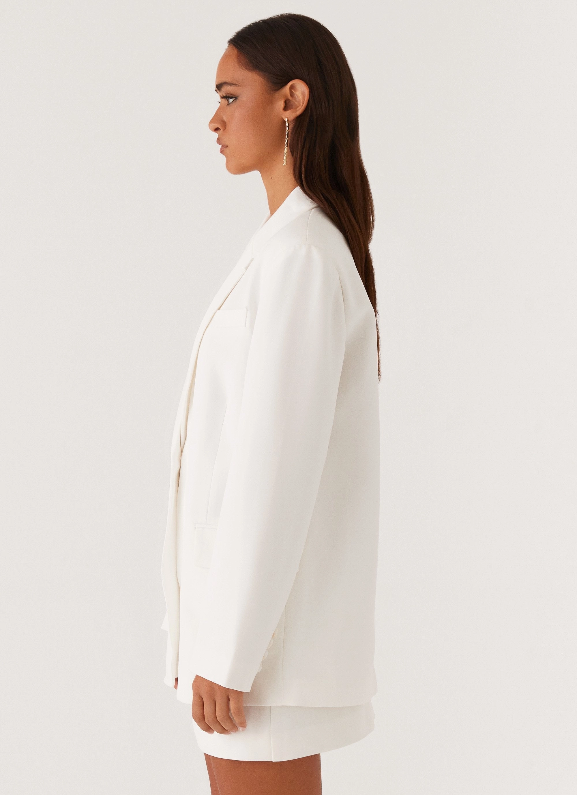 Modular Attachments Concrete Jungle Oversized Blazer - Off White