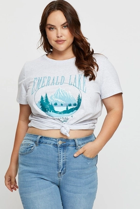 Simple Yet Elegant WrinkleResistant Texture Grey Graphic T-shirt Crew Neck Short Sleeve Cotton