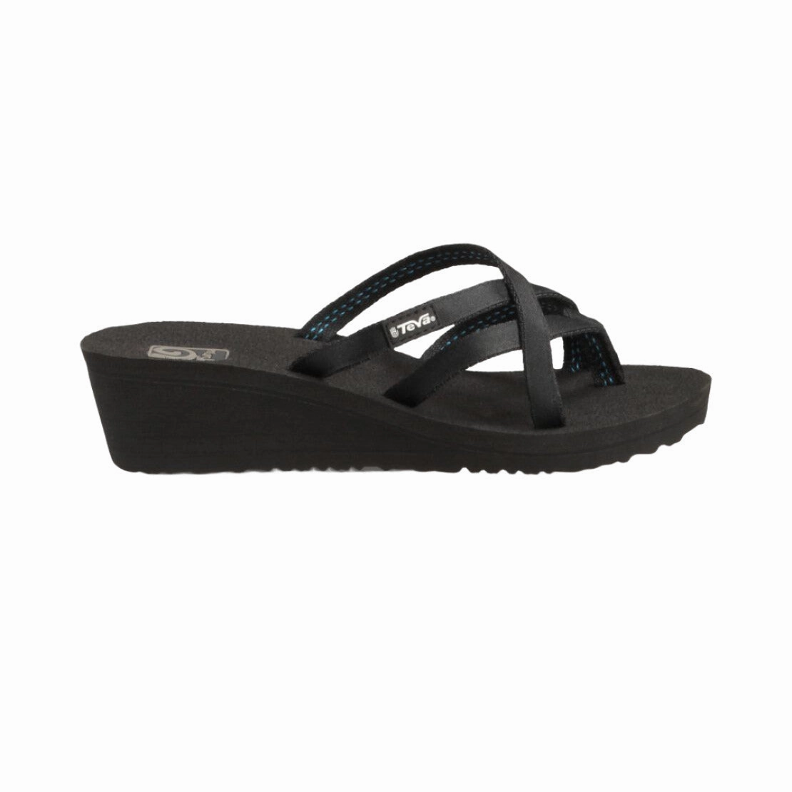 Relaxed Flip-flops Teva Women's Mush Mandalyn Wedge Ola 2 - Black