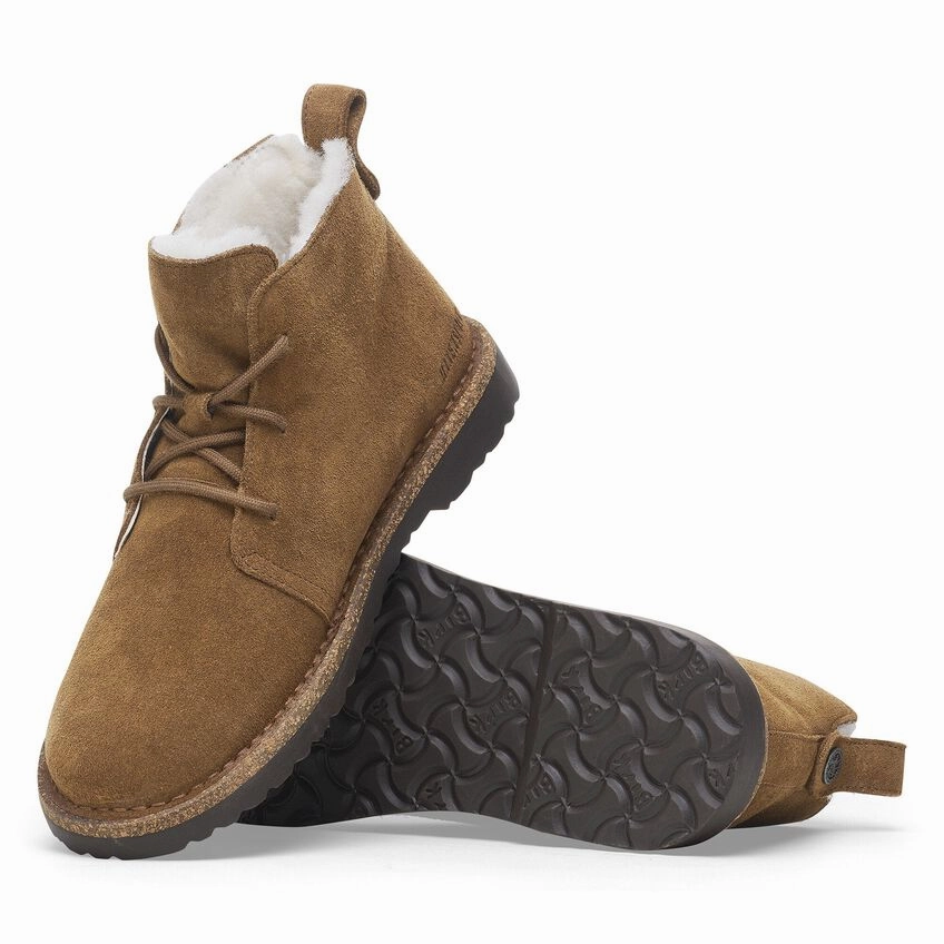 Birkenstock Women's Uppsala Mid Chukka Boot - Dark Tea Quick Drying Rough Trail Hiker