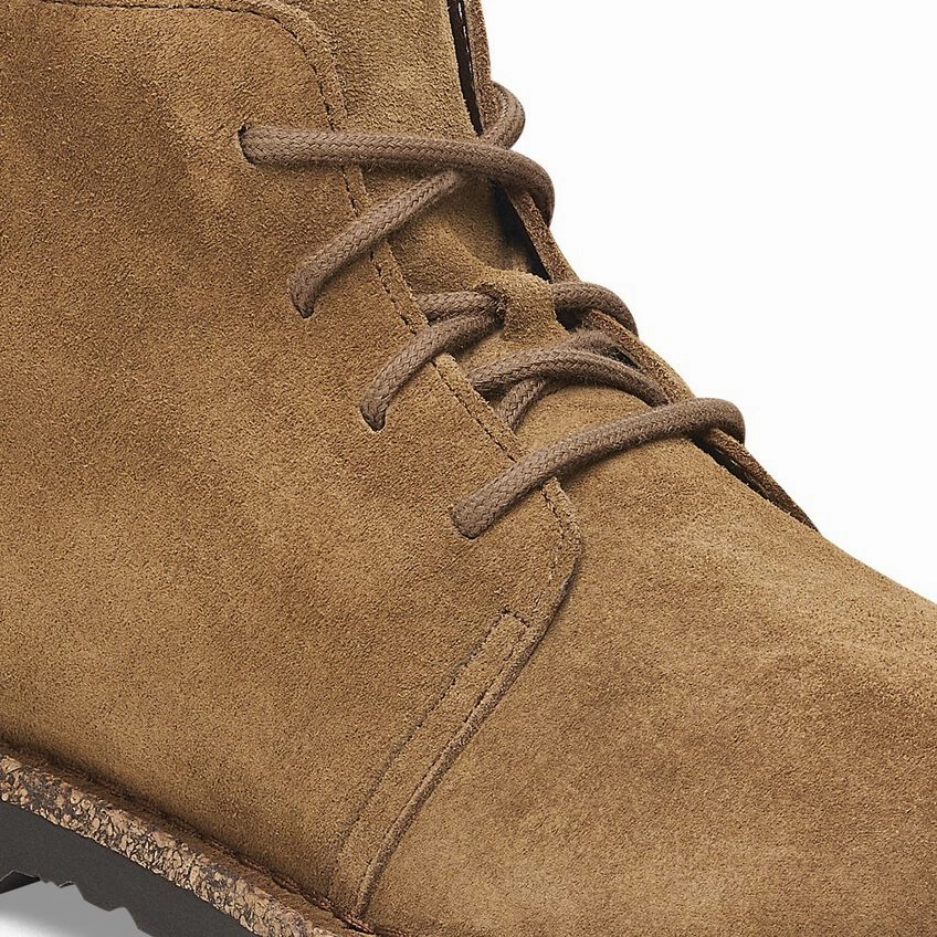 Birkenstock Women's Uppsala Mid Chukka Boot - Dark Tea TPU Outsole Torsional Stability