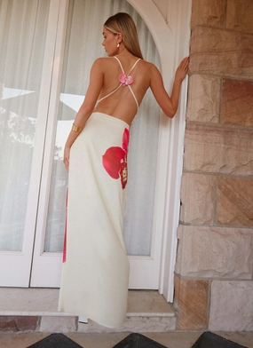 All Fit Style Island Girl Maxi Dress - Yellow