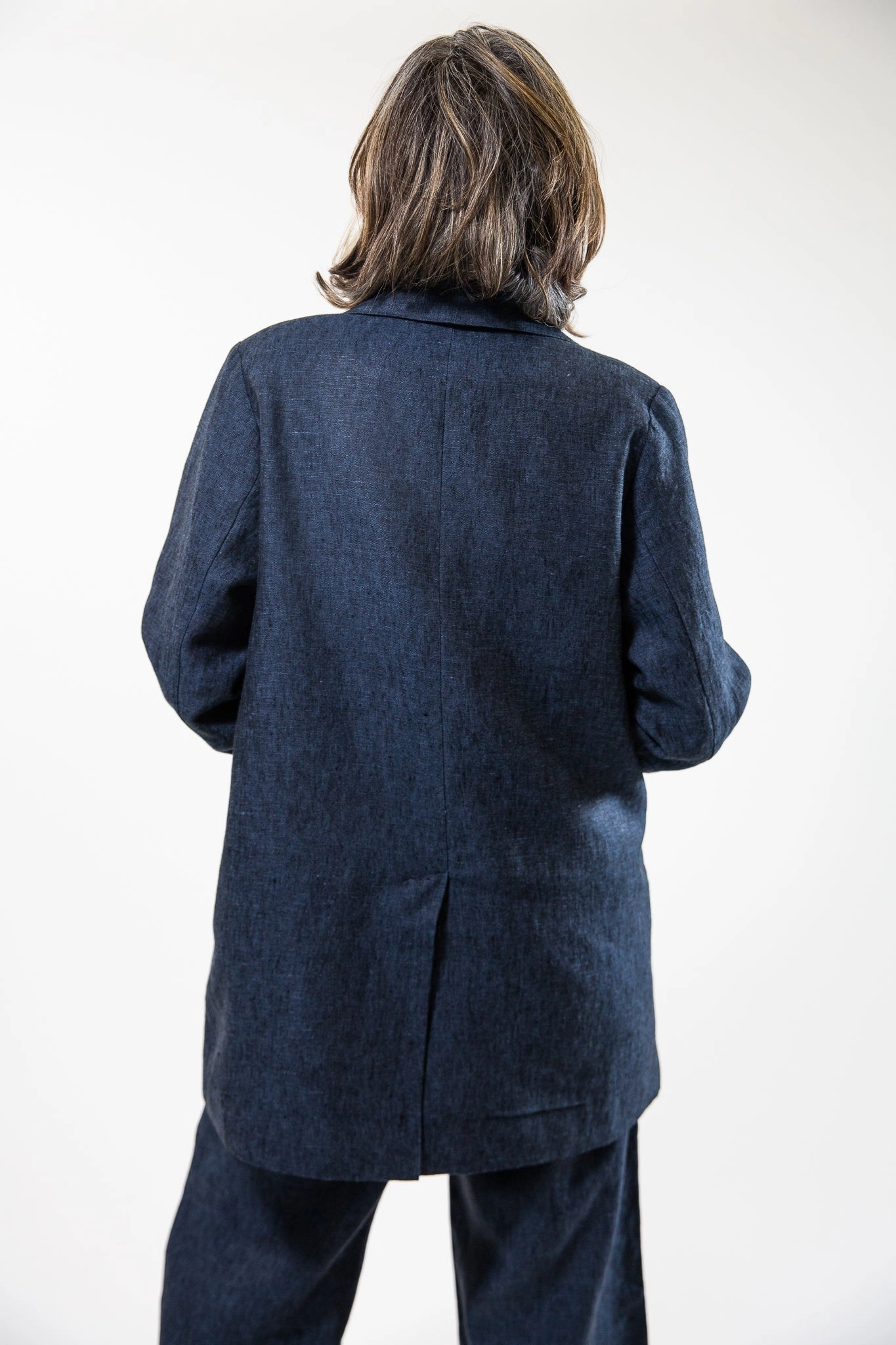 Izumi Blazer | Navy YKK Fasteners Fashion Event