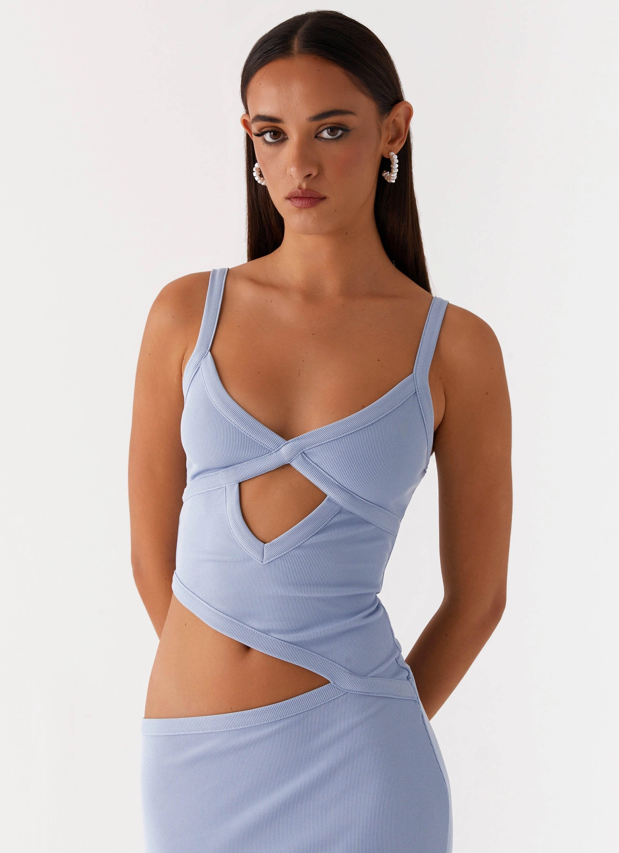 Soft Design Jocelyn Maxi Dress - Blue