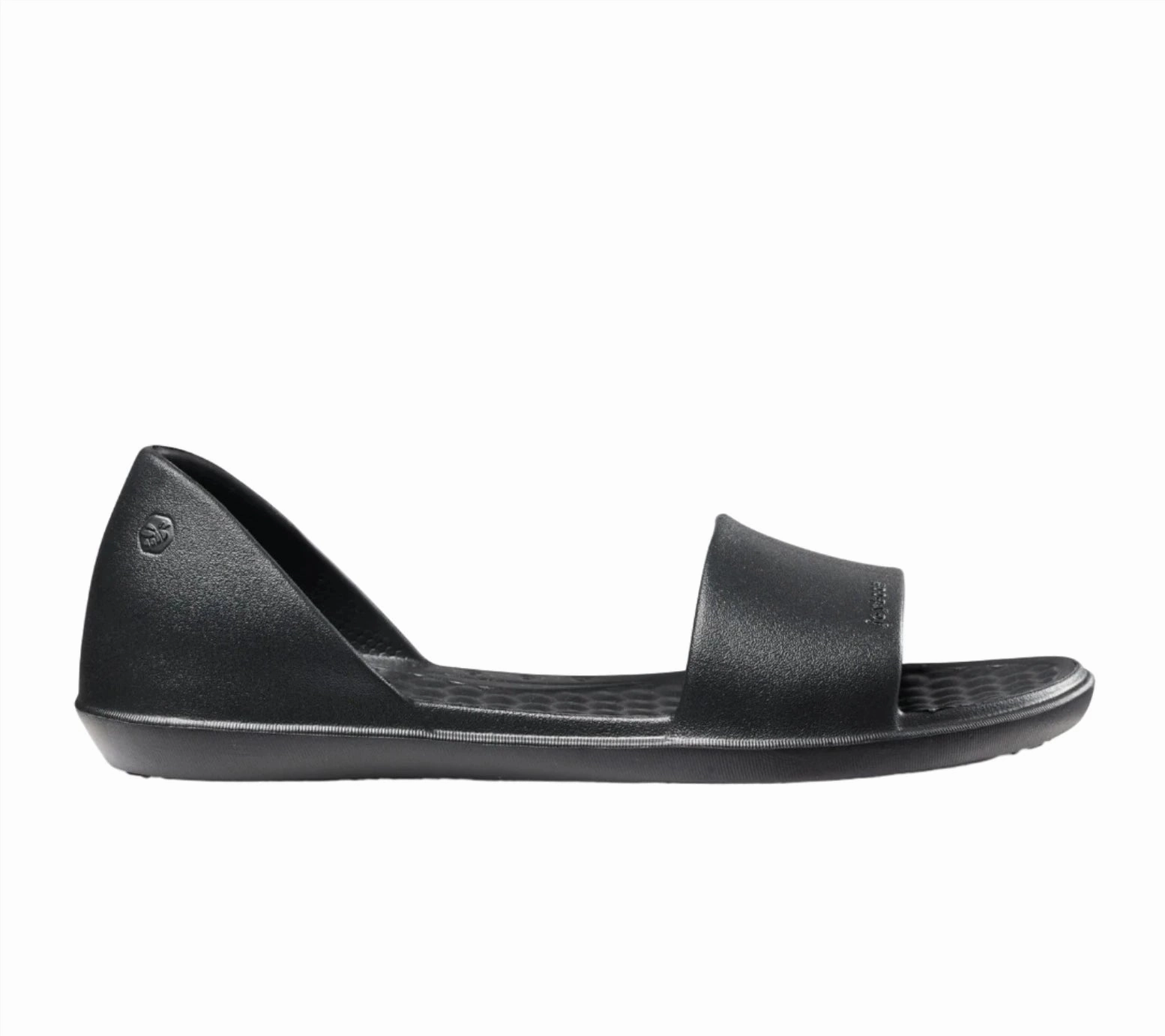Joybees Women's Friday Flat Sandal - Black Airflow channels Anti Static Material
