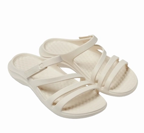 casual wear shoes Slide Fit Joybees Women's Lakeshore Sandal - Bone