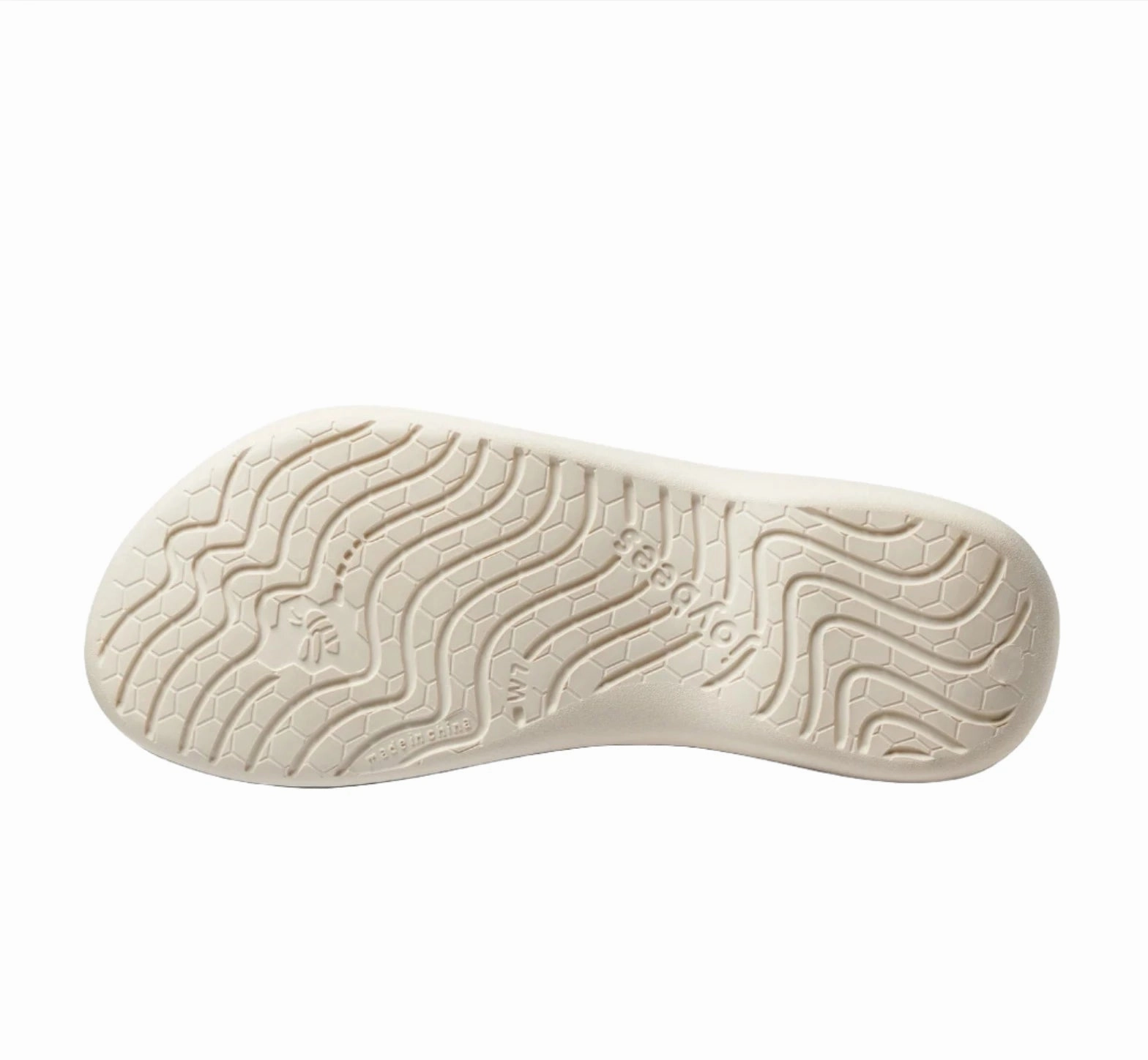 Slip Resistant Grip High-Comfort Fit Joybees Women's Lakeshore Sandal - Bone