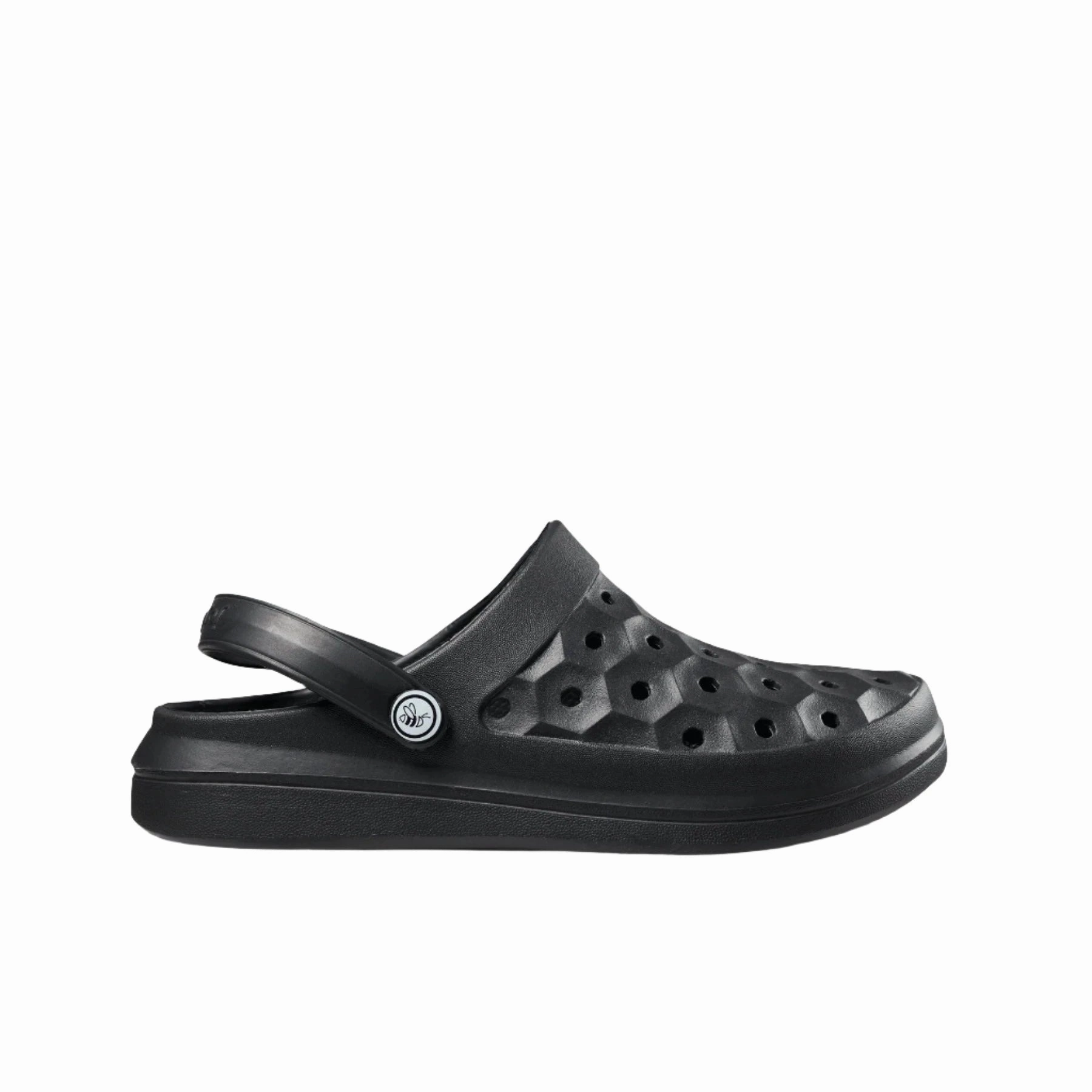 Joybees Women's Varsity Clog - Black Grippy Outsole
