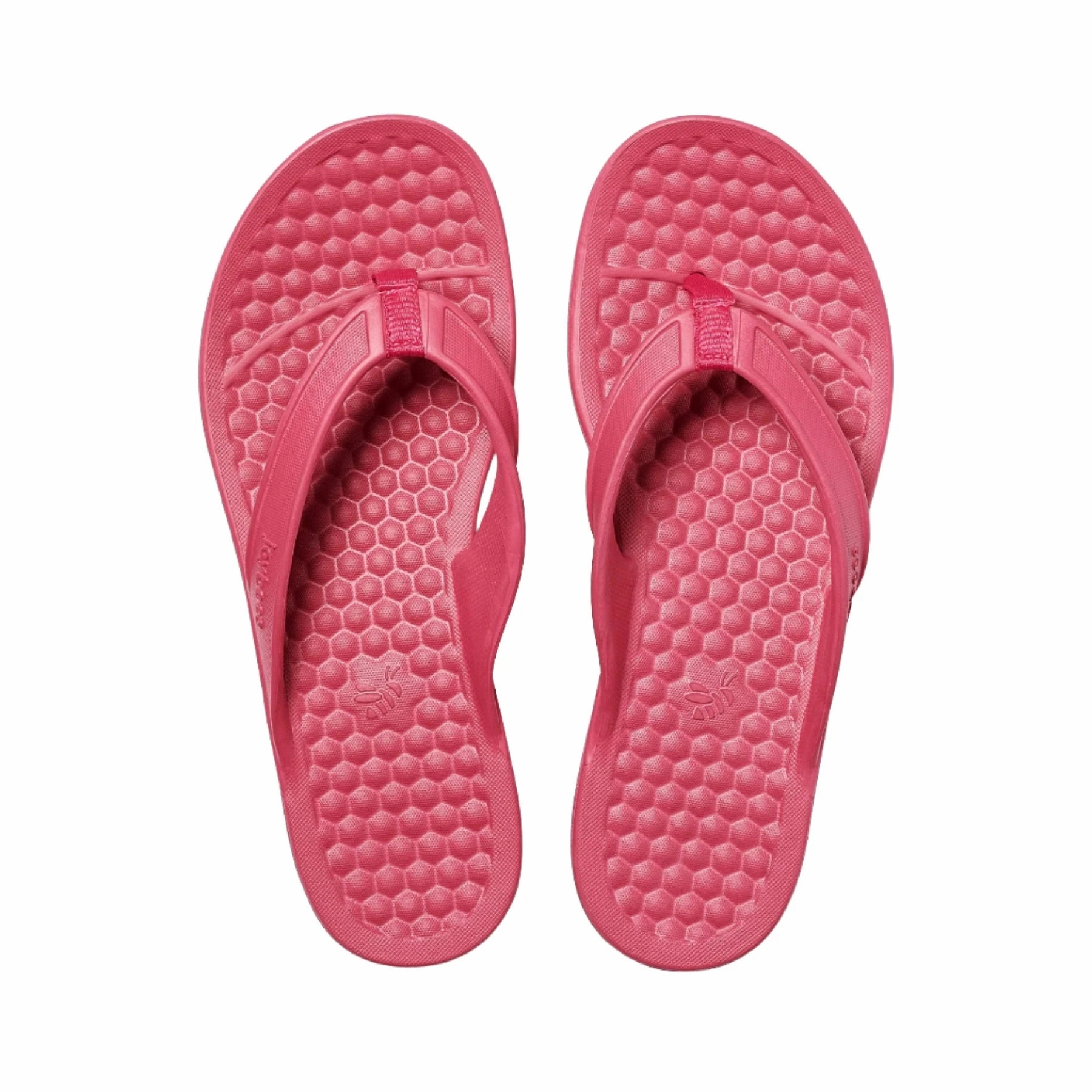 Easy Lock Joybees Women's Varsity Flip Sandal - Beetroot