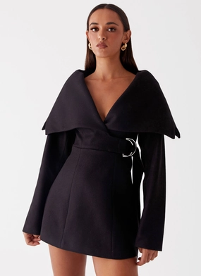Smart and Polished Kaide Mini Dress - Black