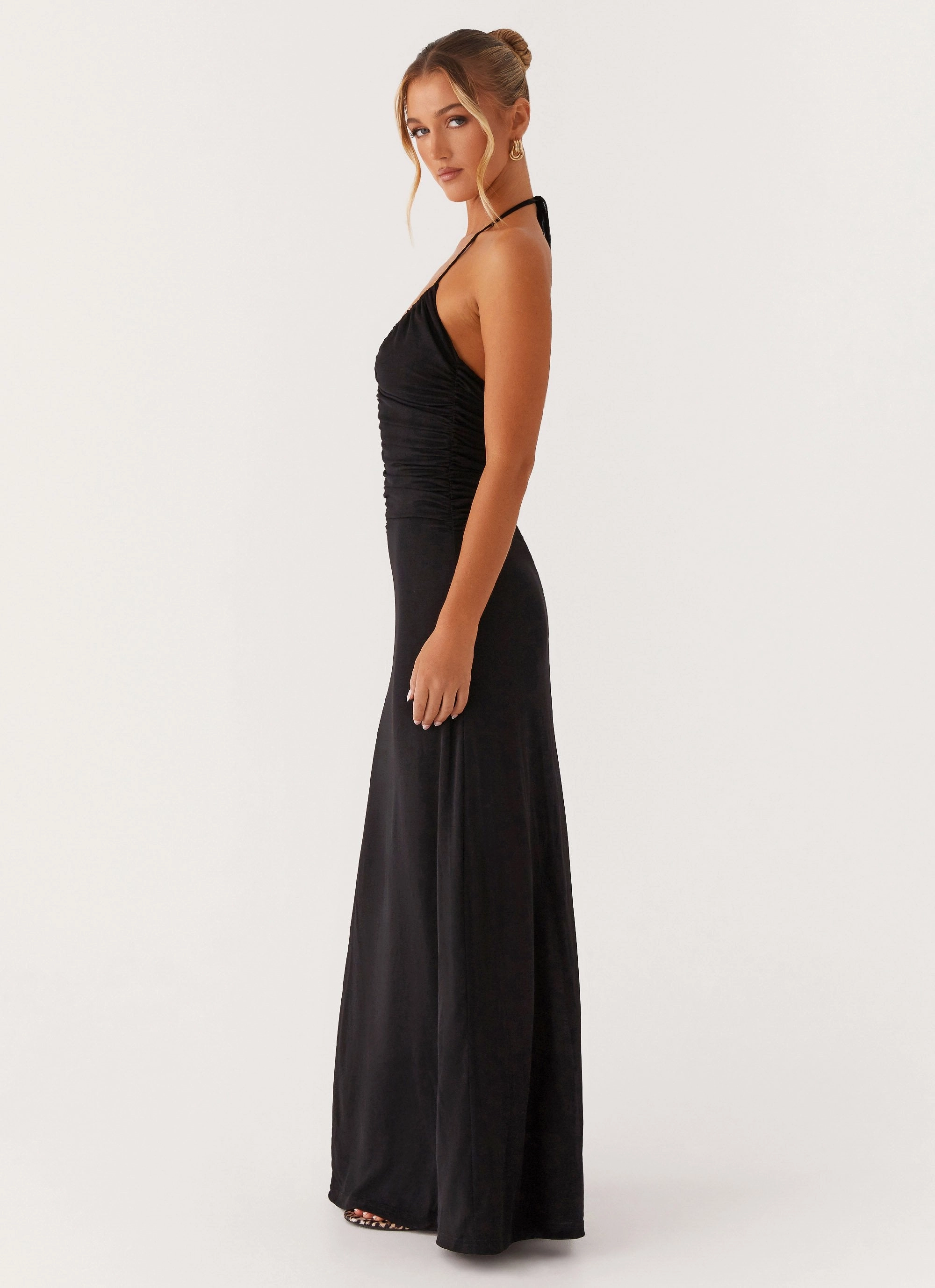 Kansas Maxi Dress - Black Fashion Look