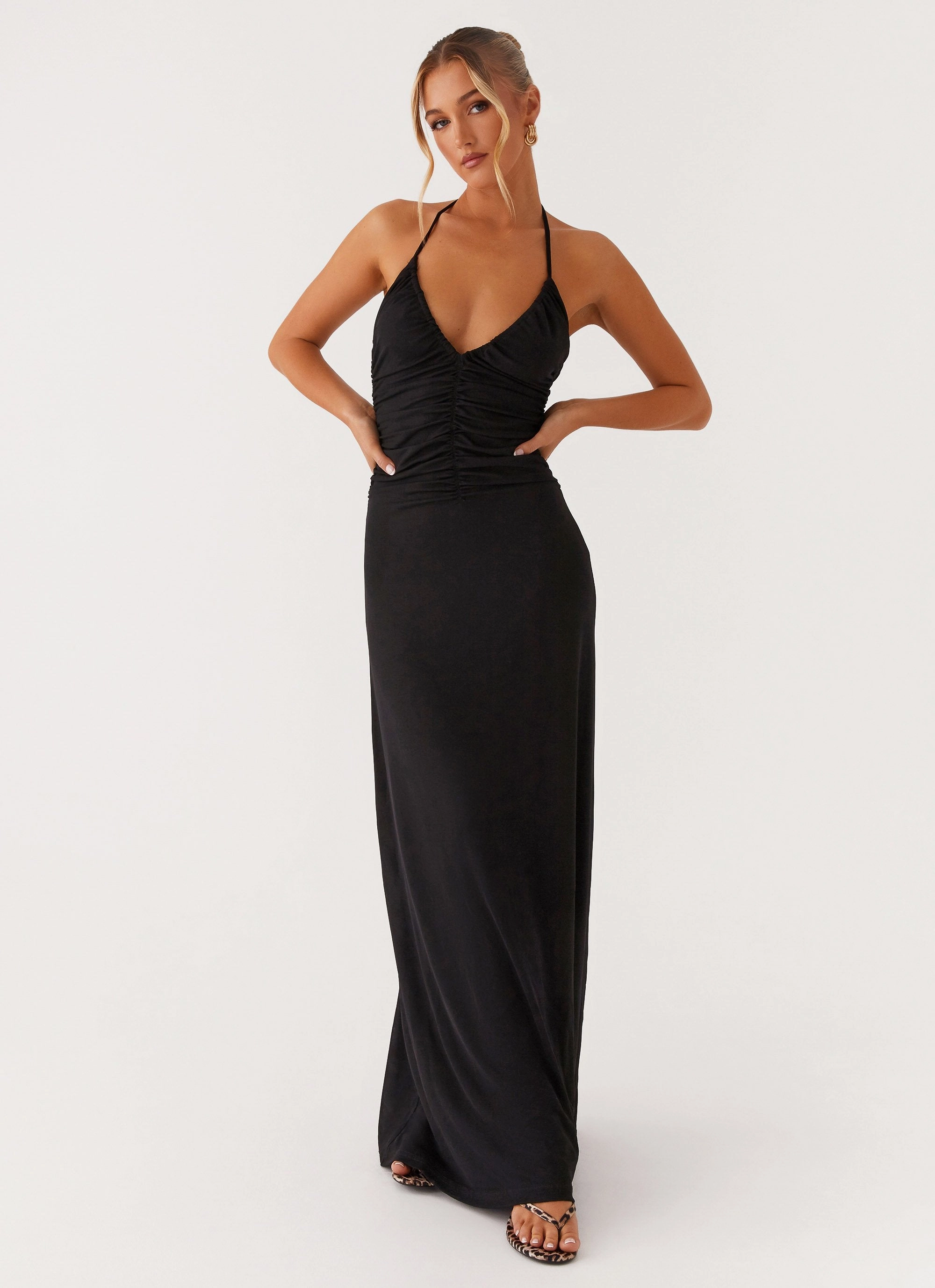 Daily Flex Summer Ready Kansas Maxi Dress - Black