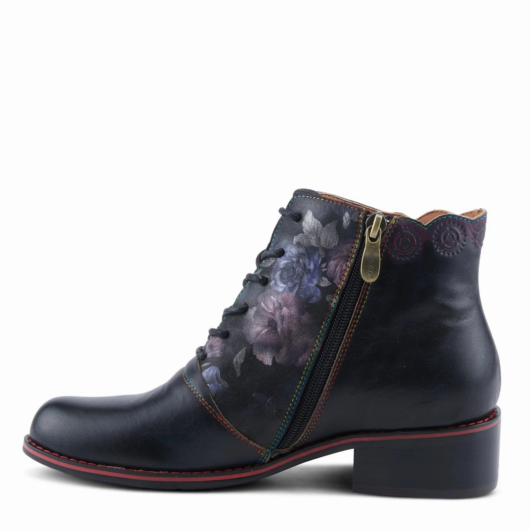 Mixed Textures Performance Focus L'Artiste by Spring Step Women's  Xenia Boot - Black Multi