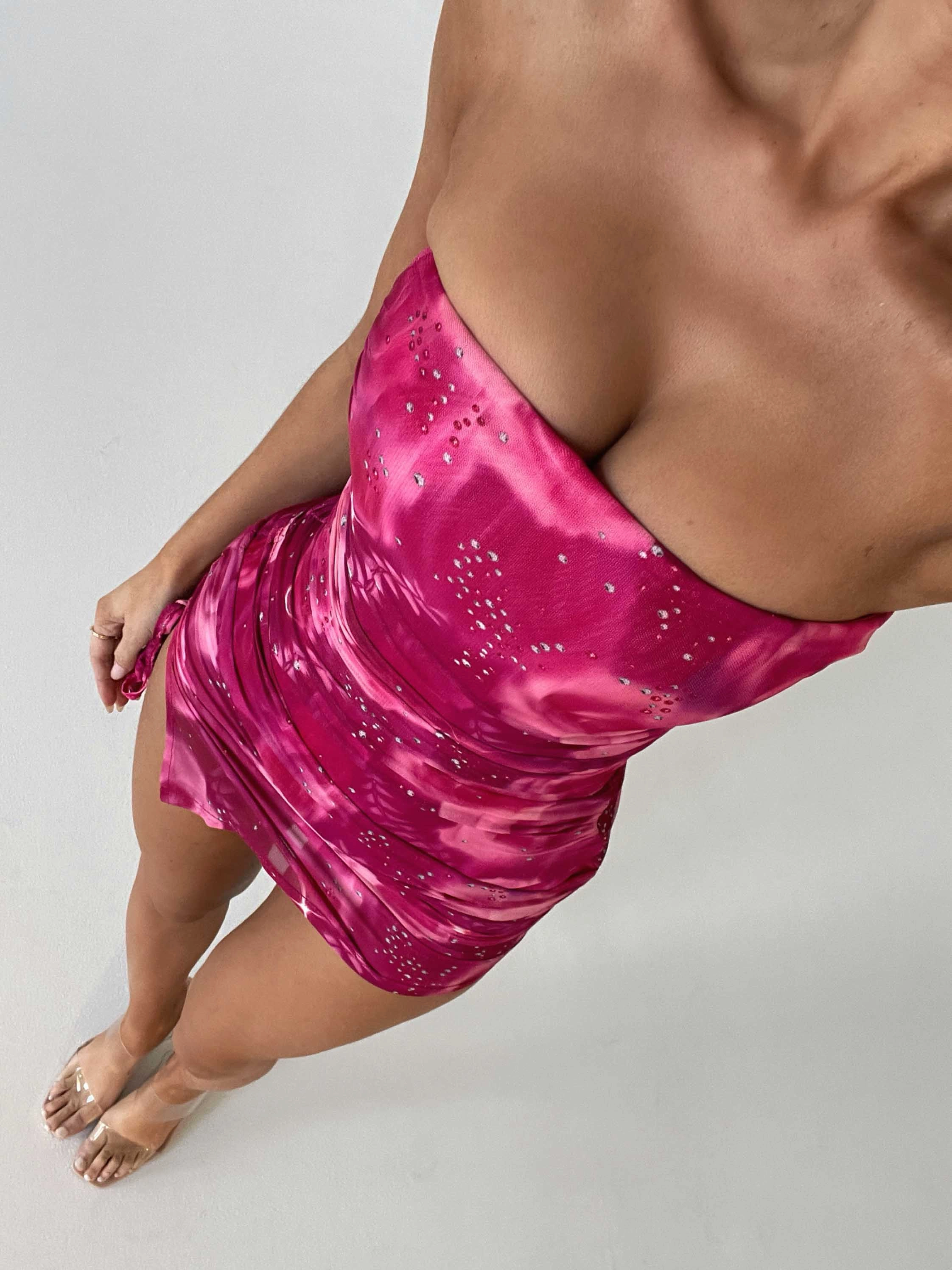 Delicate Mood LABYRINTH MINI DRESS J'ADORE