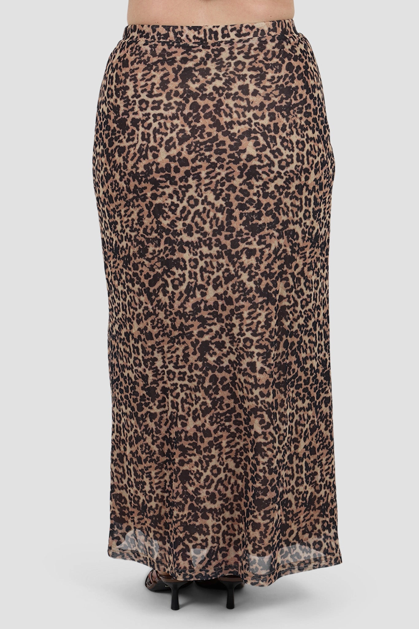 button detail LALITA MAXI SKIRT LEO
