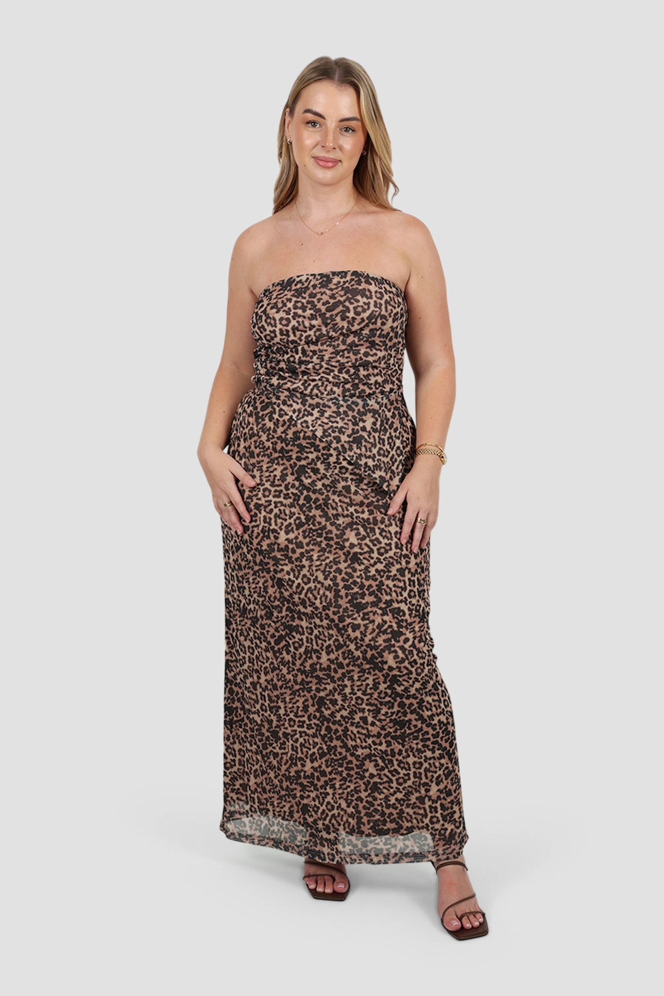 Stretchable Waist Performance Outfit LALITA MAXI SKIRT LEO