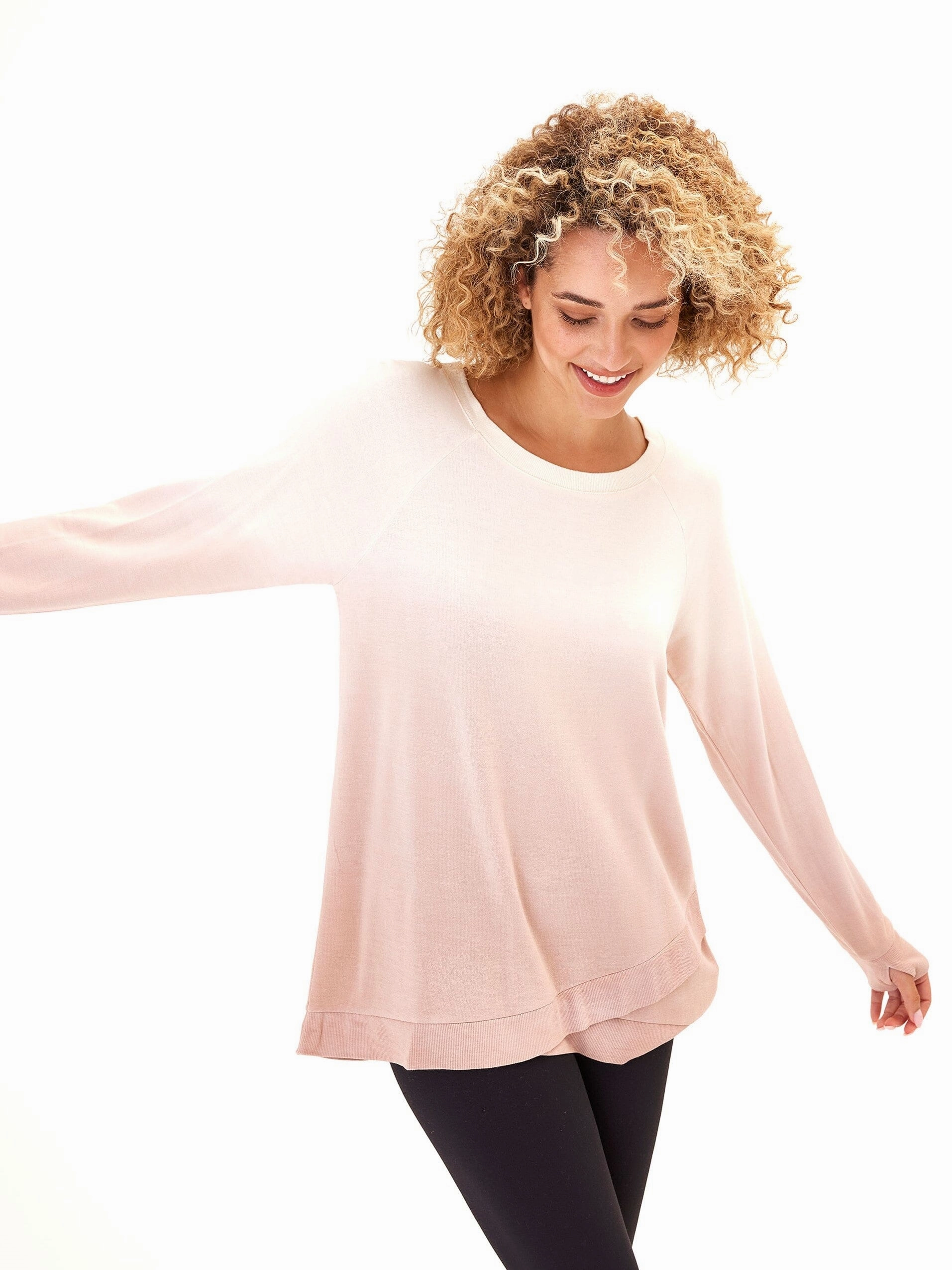 City Ready Daily Wear Jacket Leanna Feather Fleece Tunic