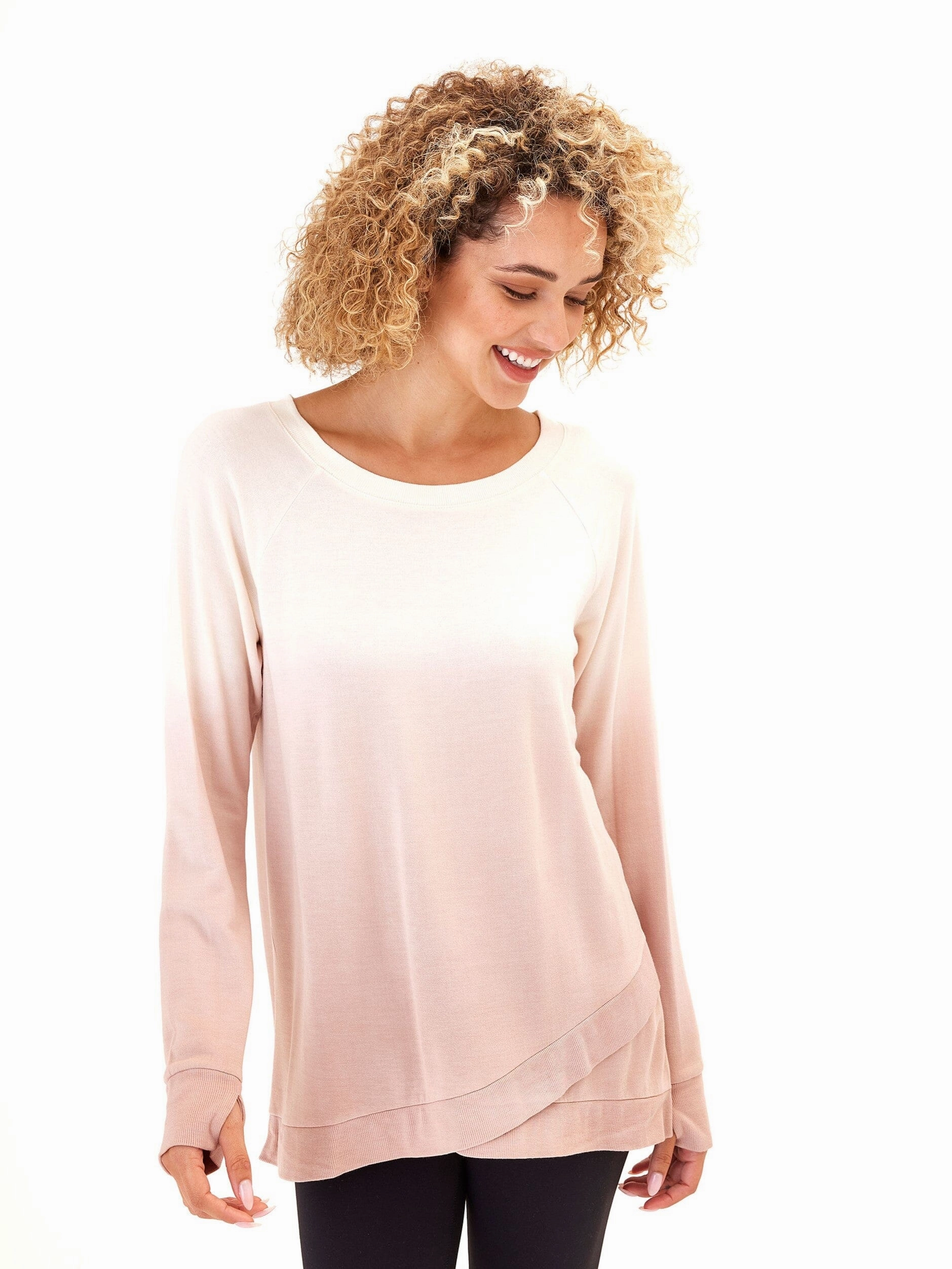Abrasion Resistant Shell Leanna Feather Fleece Tunic