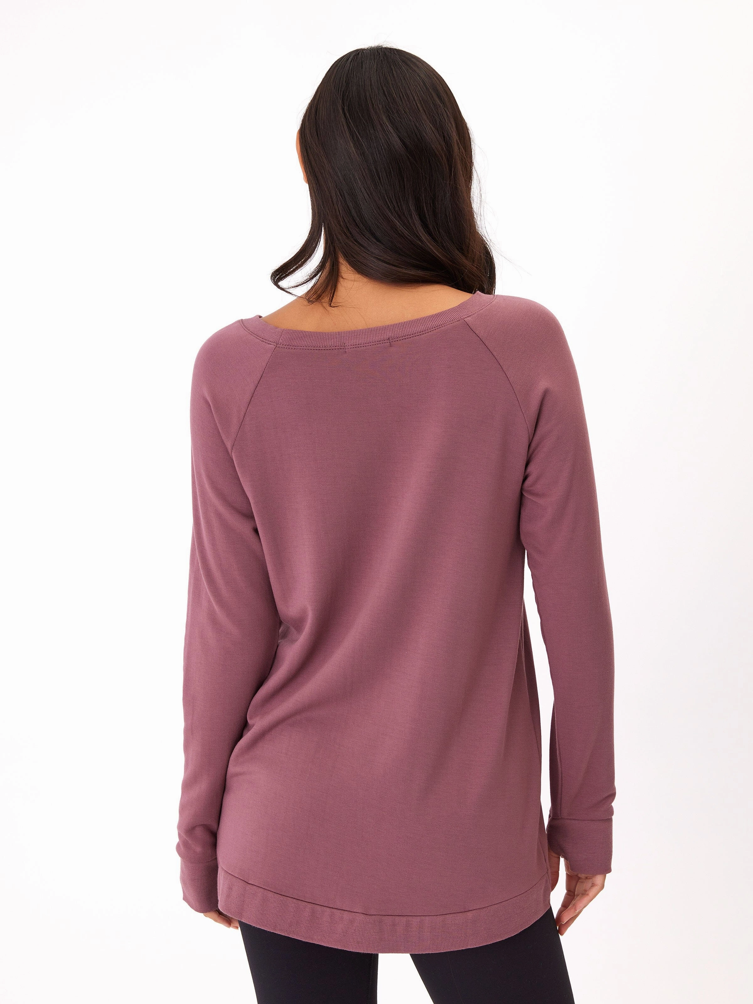 Hypoallergenic Textile Leanna Feather Fleece Tunic