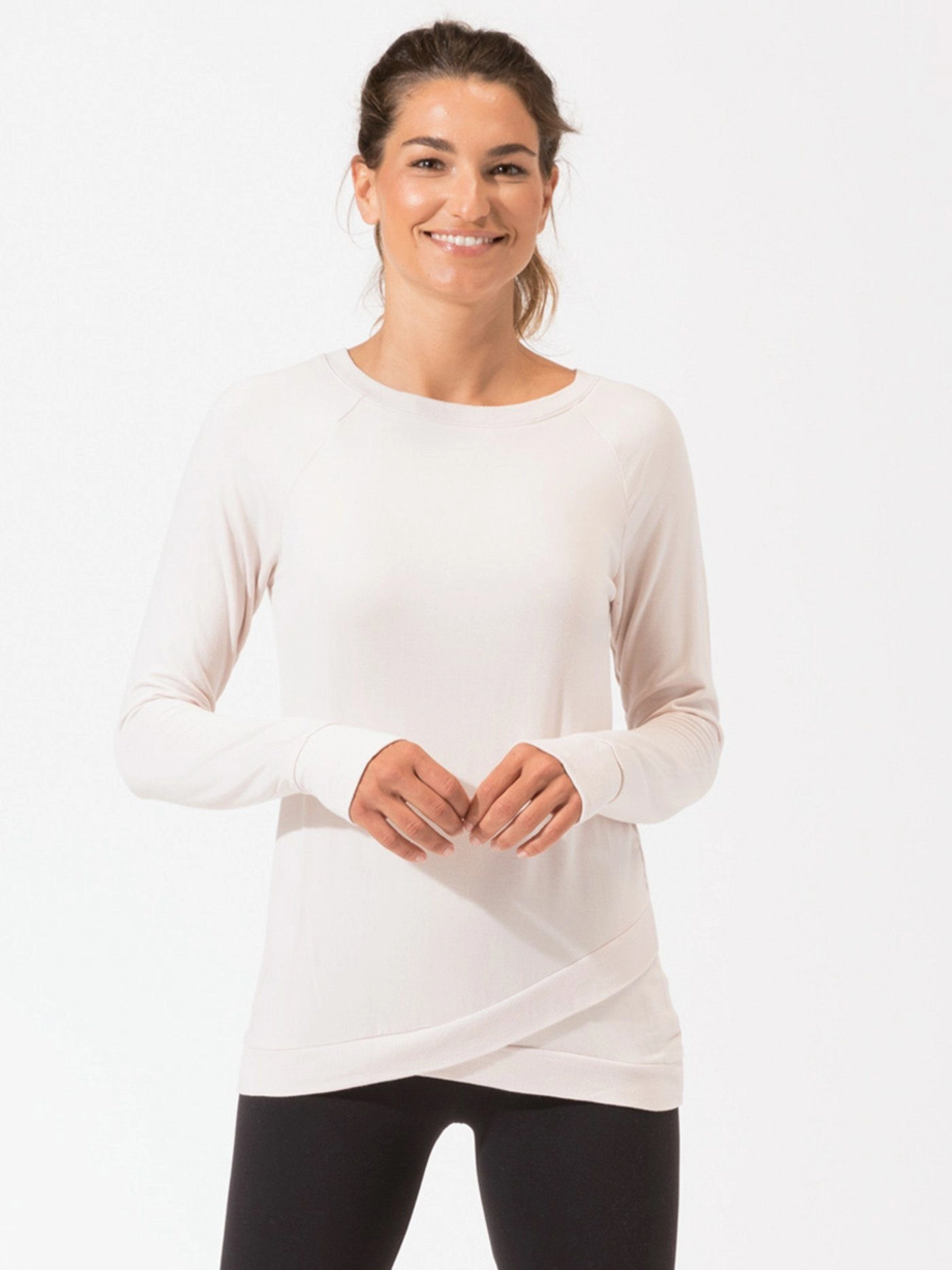 Leanna Feather Fleece Tunic Weather Friendly Stain Resistant