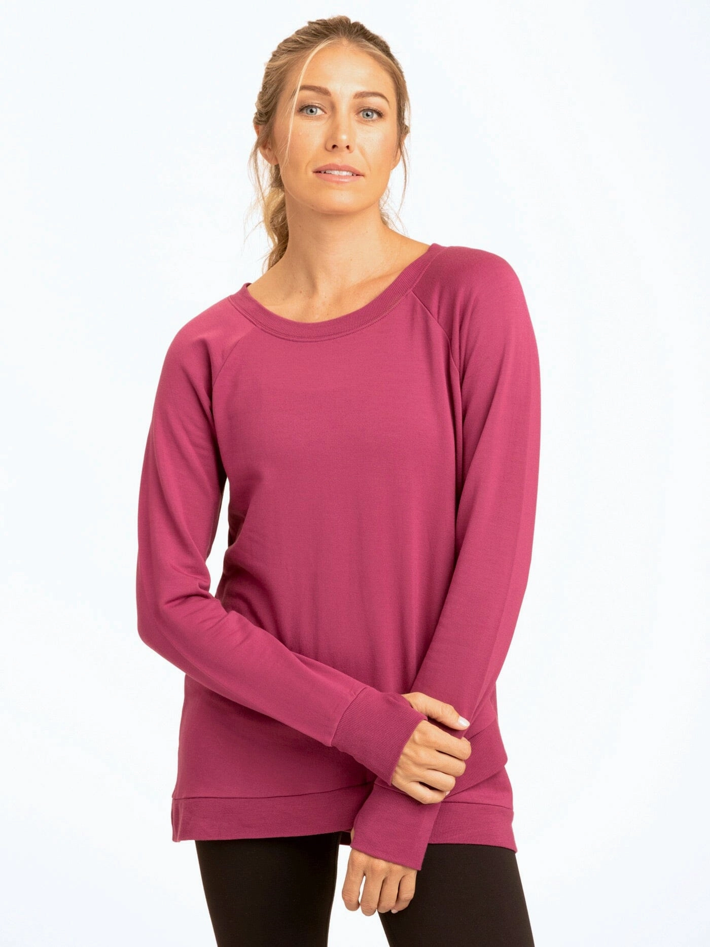 Secure Closure Systems Temperature Balancing Layer Leanna Feather Fleece Tunic