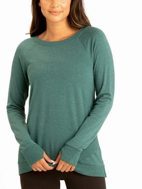 Leanna Feather Fleece Tunic Thermal Reflective Lining