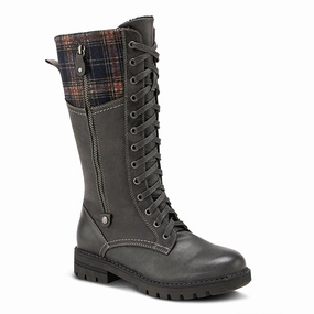 Spring Step Women's Patrizia Chickeze Boot - Grey Multi Equestrian Multi-Purpose Comfort
