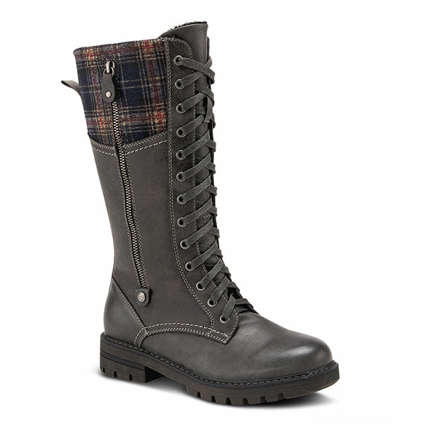 Spring Step Women's Patrizia Chickeze Boot - Grey Multi Thermal Core Weekend Wanderer Storm Wear
