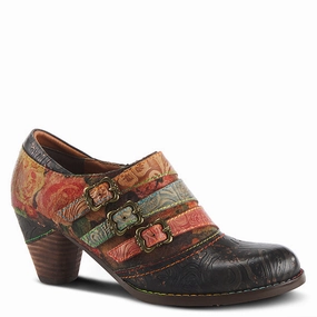 Quick Dry Textiles Spring Step Women's L'Artiste Graphic - Black Multi